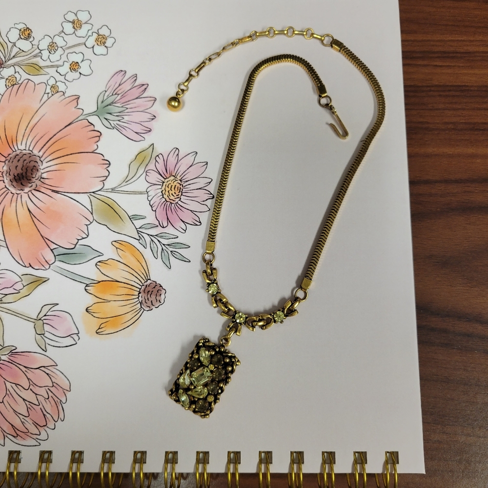 Vintage Barclay Designer Necklace Jewelry - signed